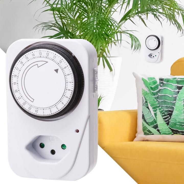 Produktbild Max Hauri Zeitschaltuhr 24h analog, Schalter (Typ 13)