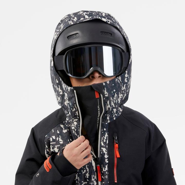 Immagine prodotto Wedze Giacca da snowboard bambino - SNB 500 Camouflage nero (128)