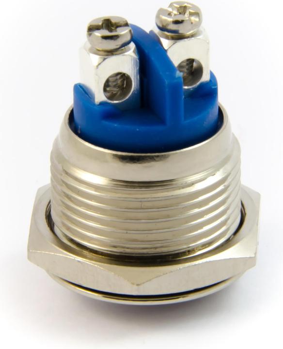 Produktbild Purecrea Einbau Drucktaster IP67 Edelstahl 16mm 2P