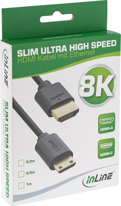 Actual product image InLine HDMI (type A) - mini HDMI (type C) (0.30 m, HDMI)