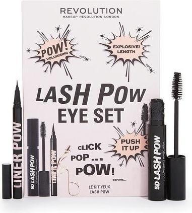 Makeup Revolution Lash Pow Eye Set (Super Black)