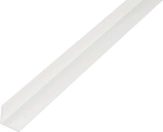 Actual product image Kaiserthal Angle profile PVC white 25x25x1.8 mm, 1 m