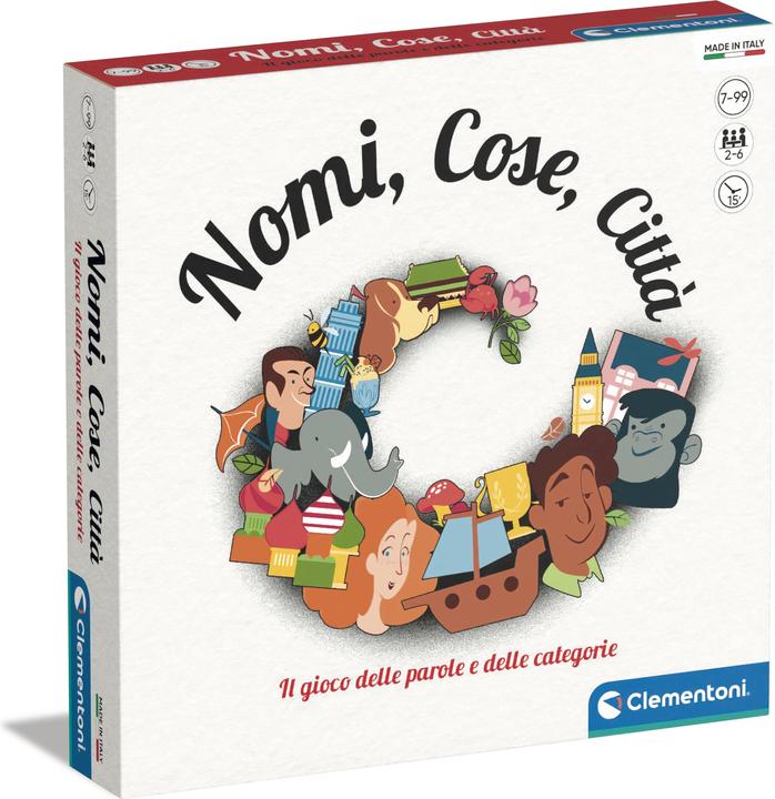 Productafbeelding Clementoni Nomi Cose Città IT (Italiaans)