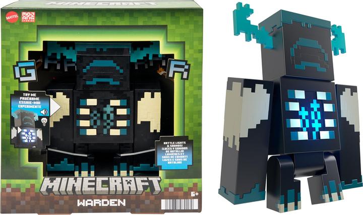 Actual product image Minecraft WARDEN Figure