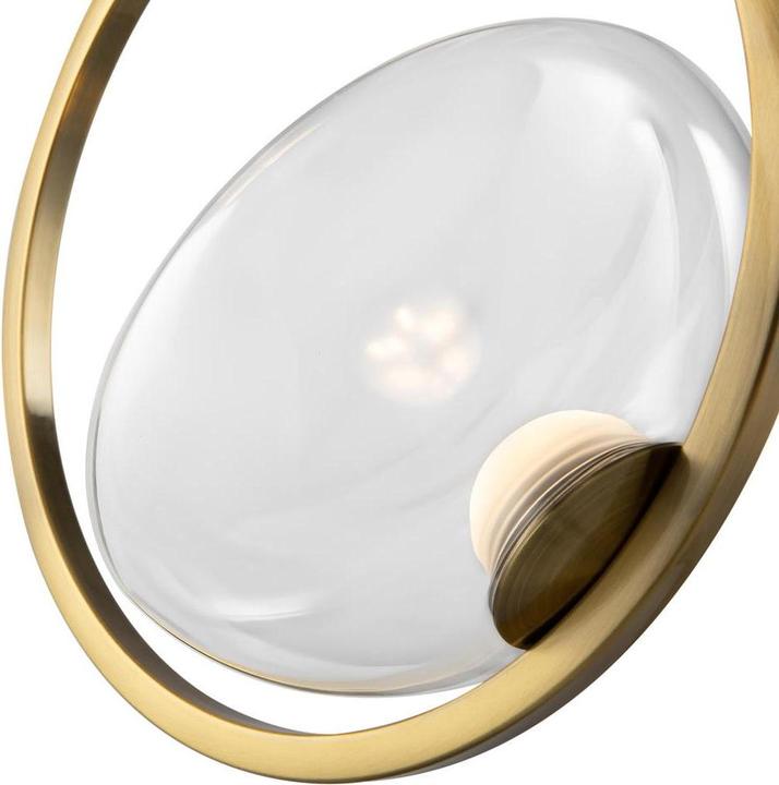 Immagine prodotto Maytoni Lunare LED Pendant Light, lampada a sospensione 5W in ottone bianco caldo (450 lm)