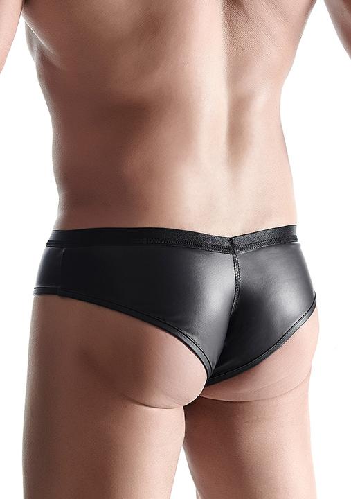 Produktbild Regnes Fetish Planet Wetlook Herren Slips im brasilianischen Stil (S)