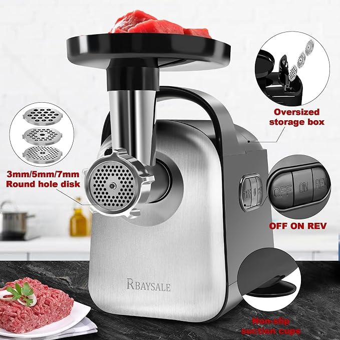 Actual product image Rbaysale Meat machine