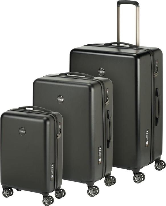 Image du produit Princess Traveller Prinzessinreisende PT01 Deluxe Kofferset - Pitch Black - SML (35 l)