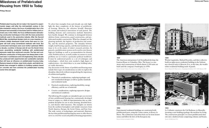 Produktbild Prefabricated Housing (Englisch, Philipp Meuser, 2019)