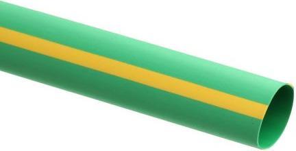 Actual product image Rs Pro Yellow/grn std heatshrink sleeve,12.7mm
