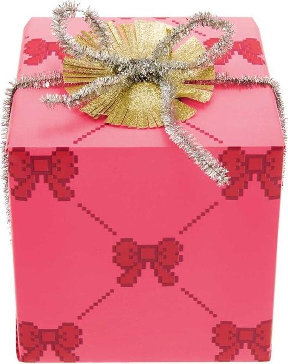 Image du produit Rico Design Papiers cadeaux Pixel Boucles,Rose.400719 (Papier cadeau)