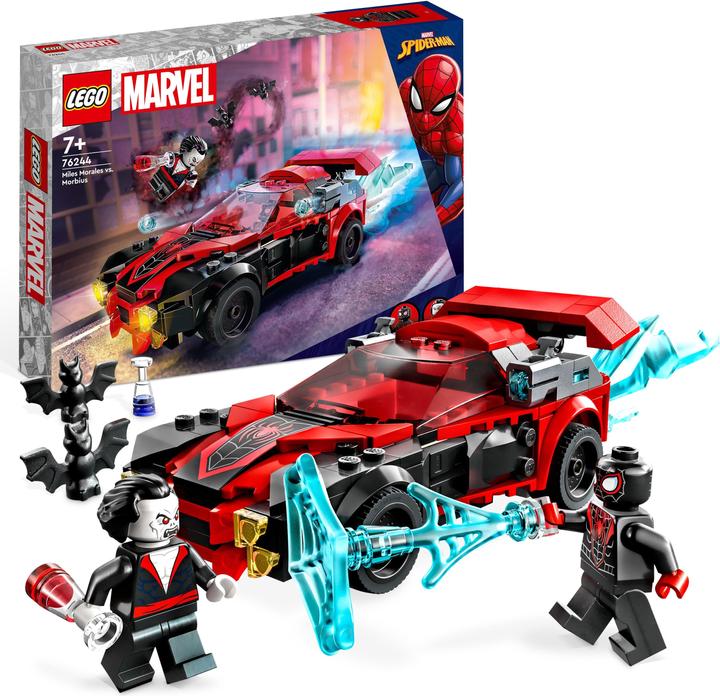 Produktbild LEGO Miles Morales vs. Morbius (76244, LEGO Marvel)