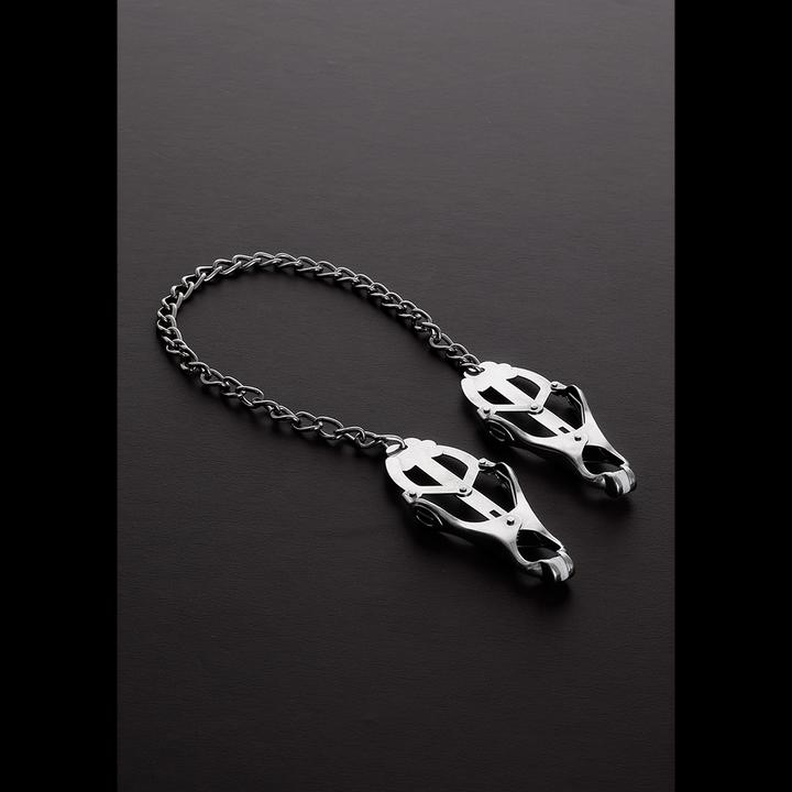 Immagine prodotto Steel Clover Nipple Clamp with Chain