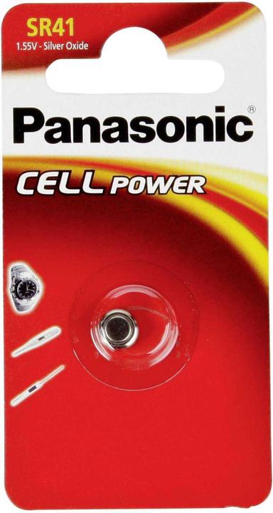 Produktbild Panasonic Silver Oxide SR41 (1 Stk., LR41, 45 mAh)