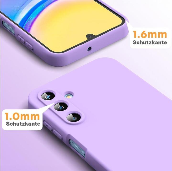 Produktbild Screenguard Samsung Galaxy A15 5G Liquid Silicone Case Hülle (Samsung Galaxy A15 5G)