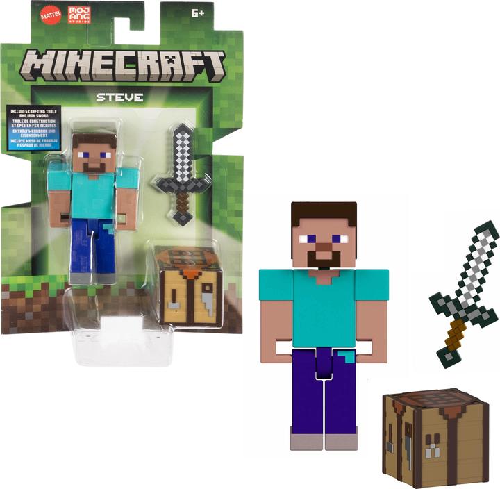 Actual product image Minecraft Steve