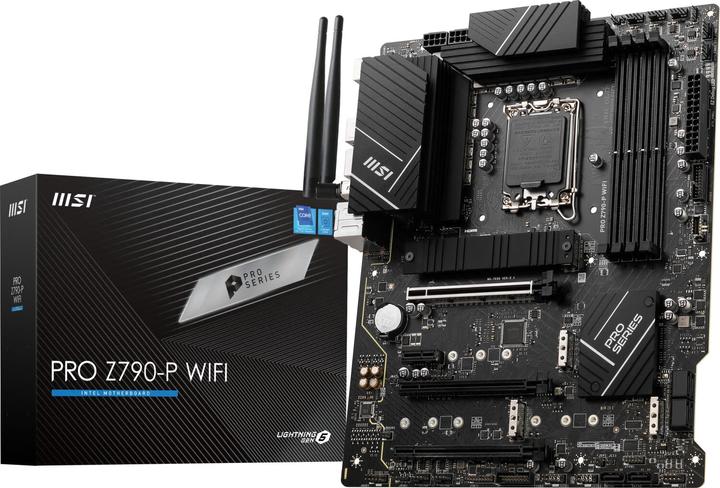 Immagine prodotto MSI Pro Z790-P WIFI (LGA 1700, Intel Z790, ATX)