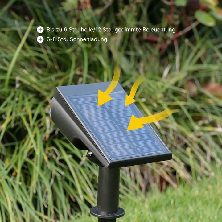Produktbild Hermex LED Solar Gartenstrahler (30 lm, IP65)