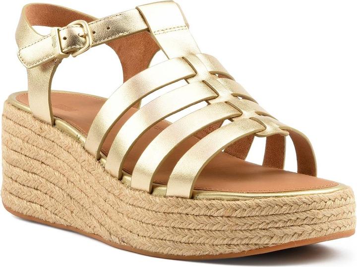 Produktbild Fitflop Platfforms Espadr. Leather Fisherman Wedge Sandals (36)