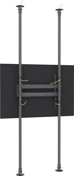 Produktbild Multibrackets Boden-Deckenhalter mit Dopperrohr, VESA 200x