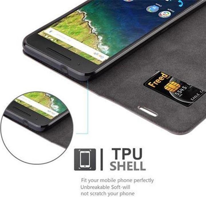 Immagine prodotto Cadorabo Copertina magnetica invisibile del libro (Huawei Nexus 6P)