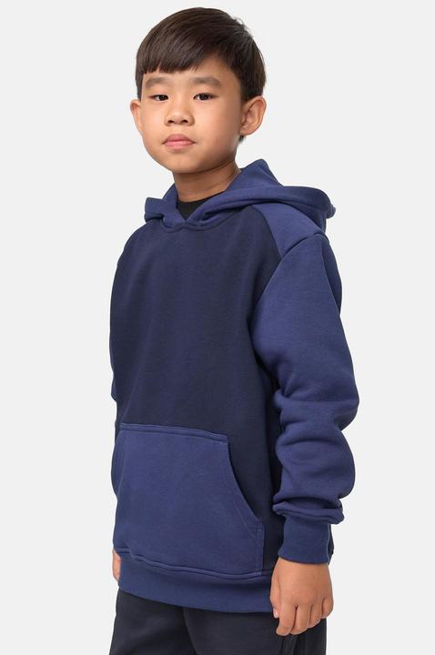 Actual product image Urban Classics Boys 2-Tone Fake Raglan Hoody - 17202 (110)