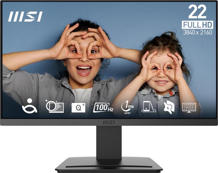 Actual product image MSI PRO MP223 E2 (1920 x 1080 pixels, 21.45")