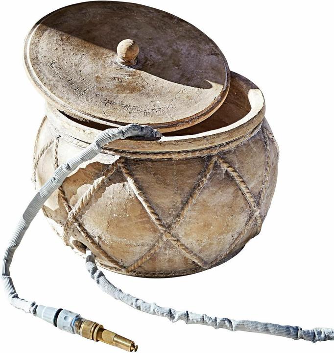 Image du produit Loberon Pot à tuyau de jardin Hulcier marron antique