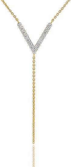 Actual product image Breuning COLLIER - BRILL. 0,525 Ct. H/si (585, - Gold)