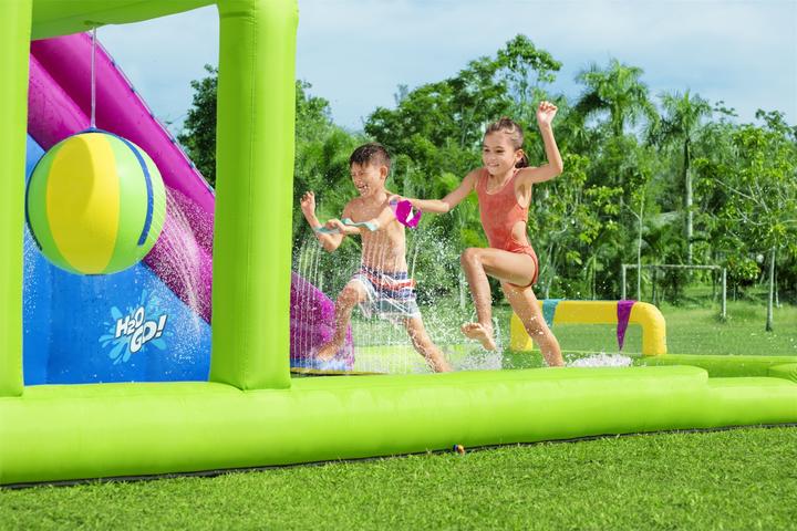 Actual product image Bestway WATER PARK MEGA Inflatable Water Amusement Park
