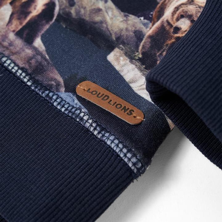 Immagine prodotto VidaXL Felpa da bambino blu navy 128,Materiale: 95 % cotone. 5 (128)