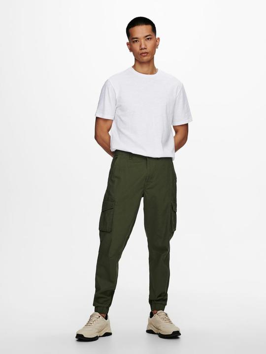 Produktbild Only & Sons Einfarbig Cargohose (32)