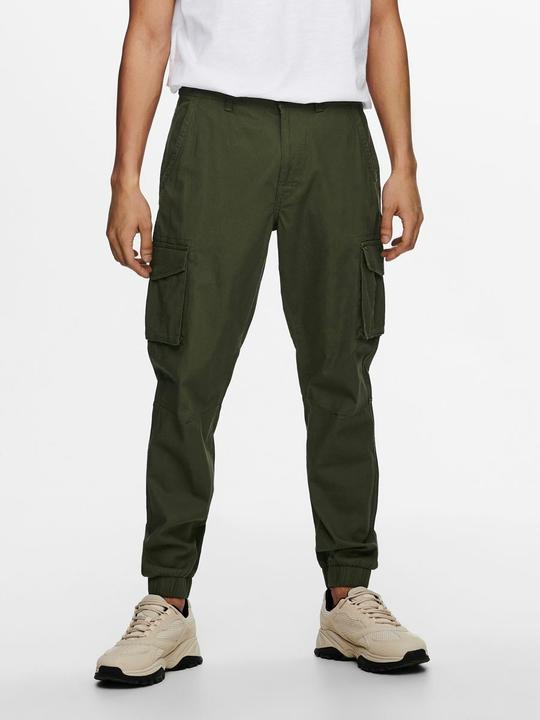 Produktbild Only & Sons Einfarbig Cargohose (32)
