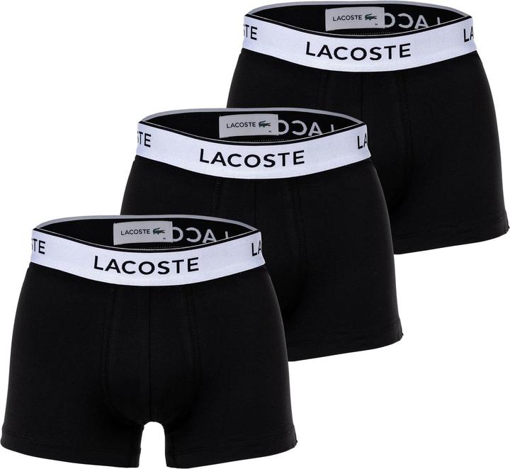 Produktbild Lacoste Boxer Court Sous-Vetement (S, 3er Pack)