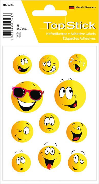 Actual product image TopStick Sticker Emoji