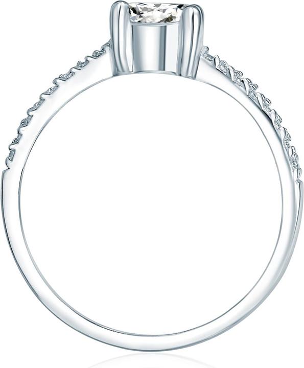 Actual product image Trilani Ladies sterling silver cubic zirconia silver - 4204 (51, 925 Silver)