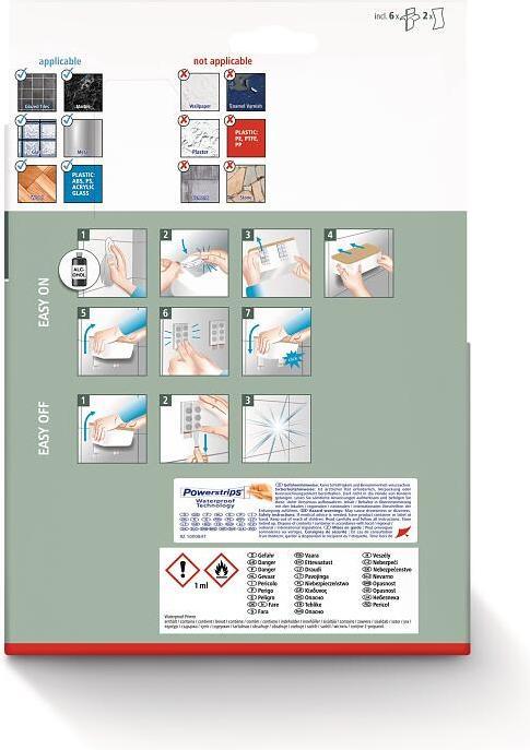 Actual product image tesa BABOO storage box with lid, large incl. adhesive solution without drilling