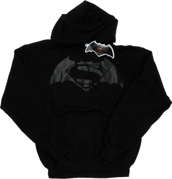 Image du produit - Sweat à capuche BATMAN SUPERMAN LOGO PRINT - Homme (L)