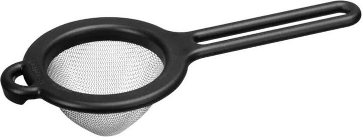 Actual product image Gastromax Kitchen sieve, fine-meshed, diameter: 80 mm, black small, fine-meshed sieve, can also be used as a (8 cm)