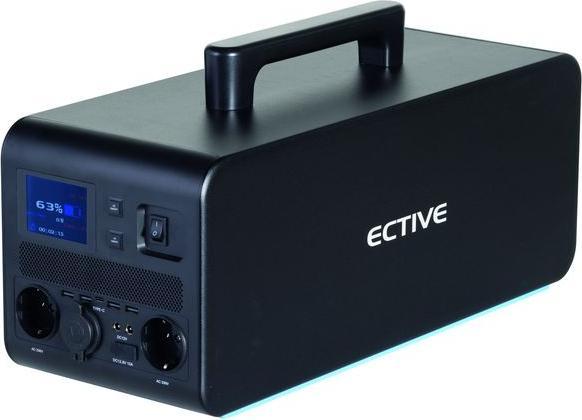 Image du produit Ective BlackBox 15 Lithium Powerstation 1500W 1497Wh Batterie USB 12V 230V Camping (1497 Wh, 20 kg)