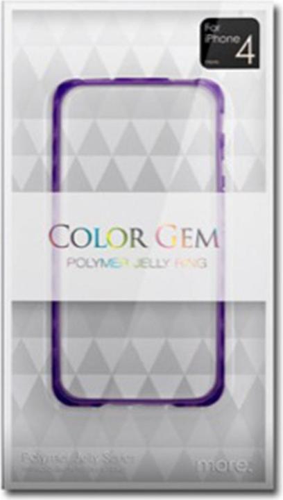 Actual product image more. Color Gem Bumper Case (Apple iPhone 4)