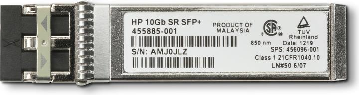 Actual product image HP Intel 10GbE SFP+ SR Tranceiver