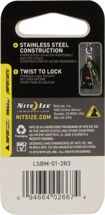Produktbild Nite Ize MicroLock S-Biner 2