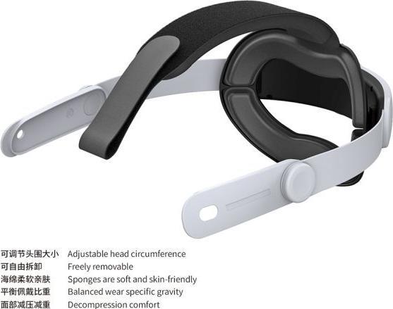 Produktbild Dobe Meta Quest 3 / 3S Komfort Pro Strap Kopfband