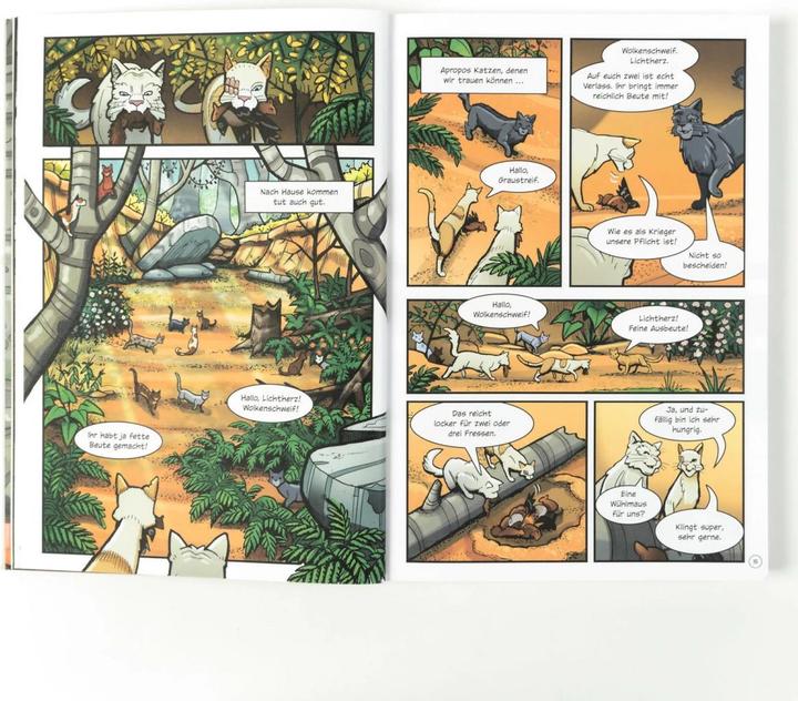 Produktbild Warrior Cats - Der Dieb des DonnerClans (Deutsch, Dan Jolley, Erin Hunter, James L., 2023)