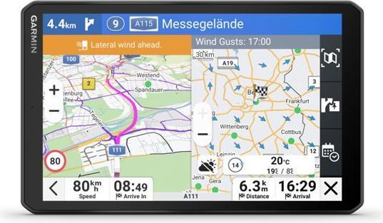 Actual product image Garmin Dezl LGV820, EU MT-D Truck/LKW Navigation (8")