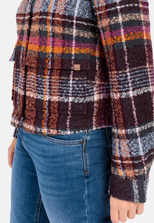 Produktbild Camel Active Kurze Jacke im Karomuster (38)