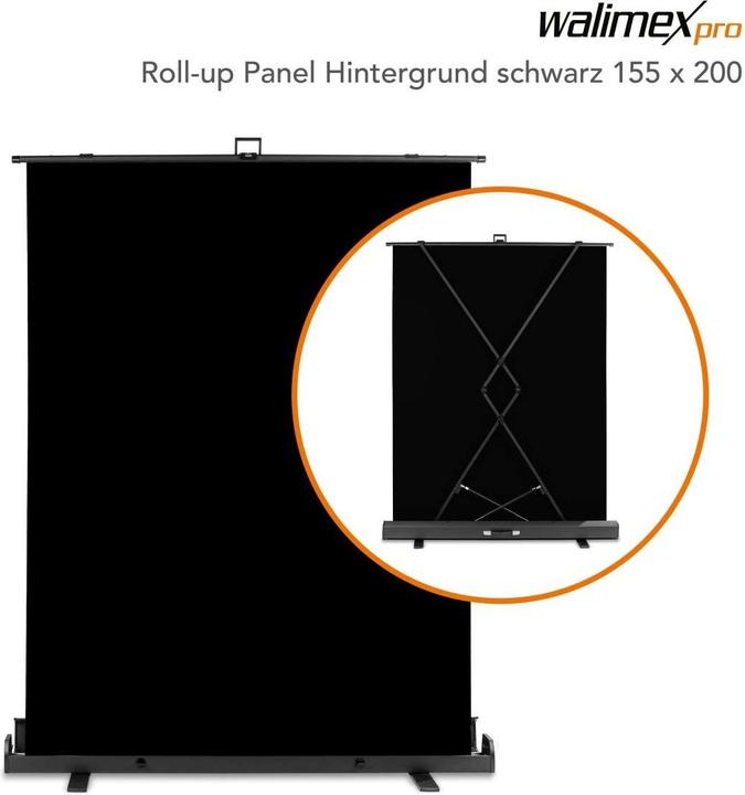 Actual product image Walimex pro pro roll-up panel (157 cm, 200 cm)
