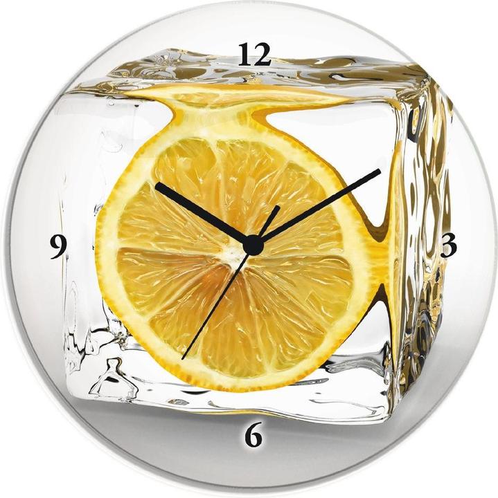Image du produit Artland Montre à quartz Citron dans un glaçon (30 cm)