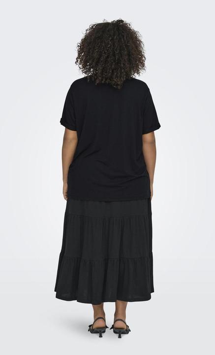 Immagine prodotto Only Vestibilità regolare Scollo rotondo Polsini ripiegati T-shirt T-shirt (M)